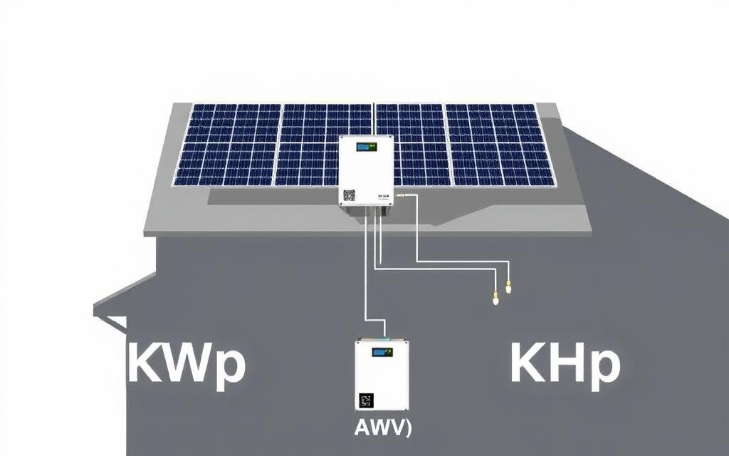Dimensionierung Photovoltaikanlage kWp kWh Dimensionierung Photovoltaikanlage kWp kWh