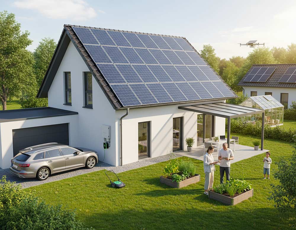Integration von Photovoltaik in den heimischen Alltag