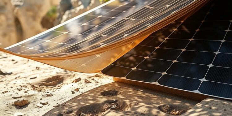 Neue flexible Solarfolien bringen Strom in ungewöhnliche Formen
