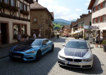 Solarauto-Technologie im Alltag