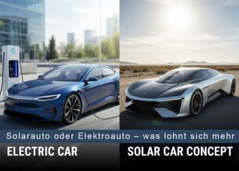 Solarauto oder Elektroauto – was lohnt sich mehr