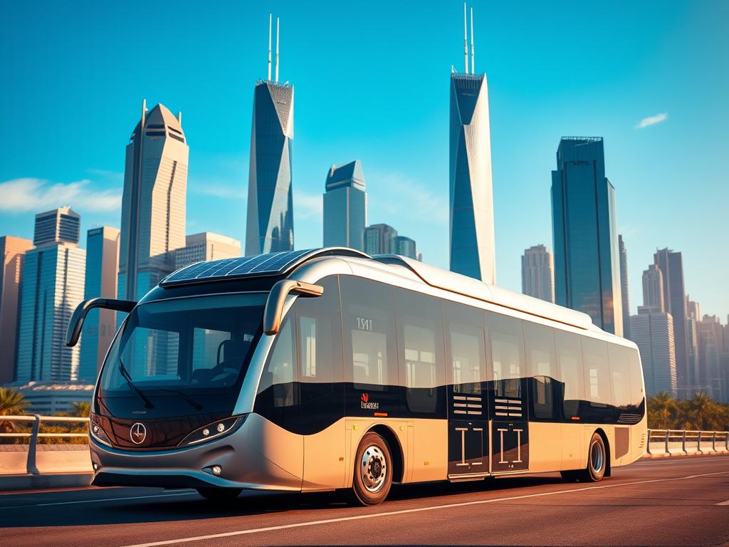 Solartechnologie auf Busdach Solartechnologie auf Busdach