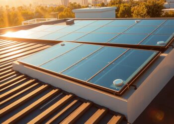 Solarziegel und Solarglas