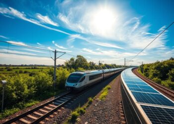 Straßenbahnen und Züge mit Solarstrom