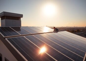 Stromerzeugung auf dem Dach