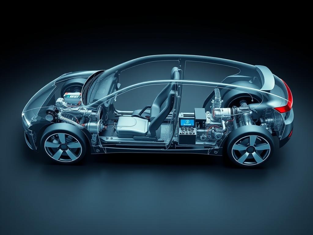 Technologie Elektroautos Antriebssystem Technologie Elektroautos Antriebssystem