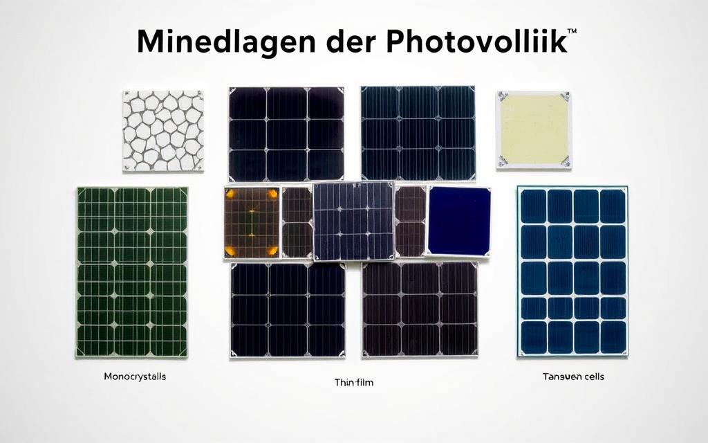 Verschiedene Typen von Solarzellen im Vergleich Verschiedene Typen von Solarzellen im Vergleich