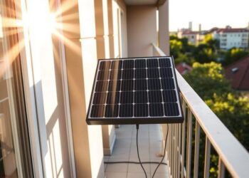 Balkon-Solaranlagen