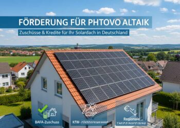 Förderprogramme bei Photovoltaikanlagen