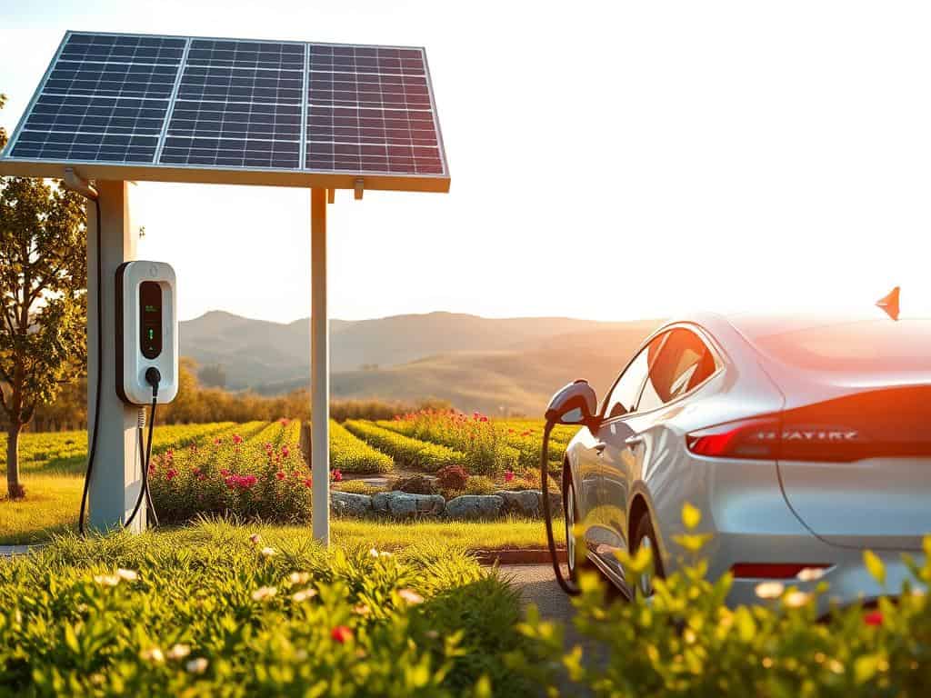 Laden mit Solarstrom unterwegs Laden mit Solarstrom unterwegs