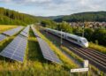 Photovoltaikanlagen entlang deutscher Bahntrassen