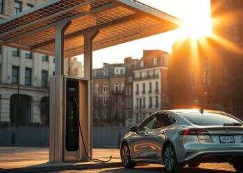 Solarladestationen im Alltag