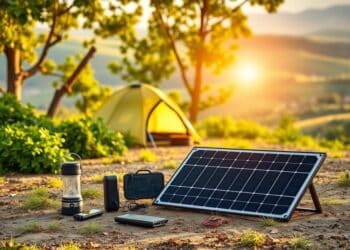 Solarstrom beim Camping