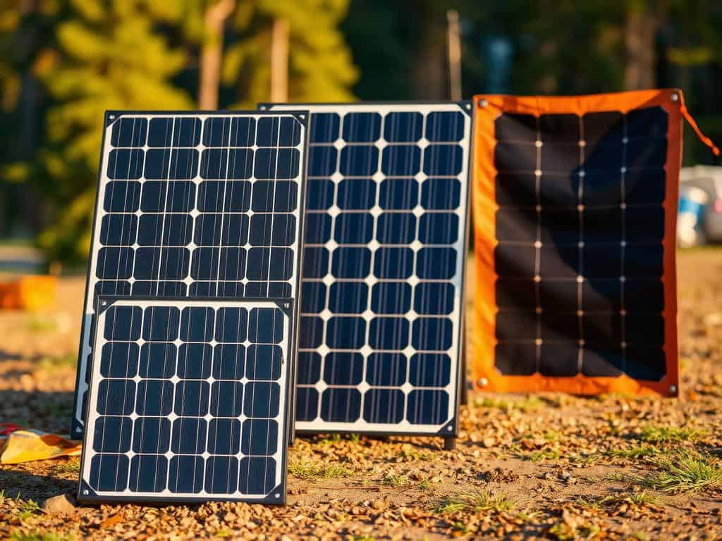 Vergleich Solarmodularten Camping Vergleich Solarmodularten Camping