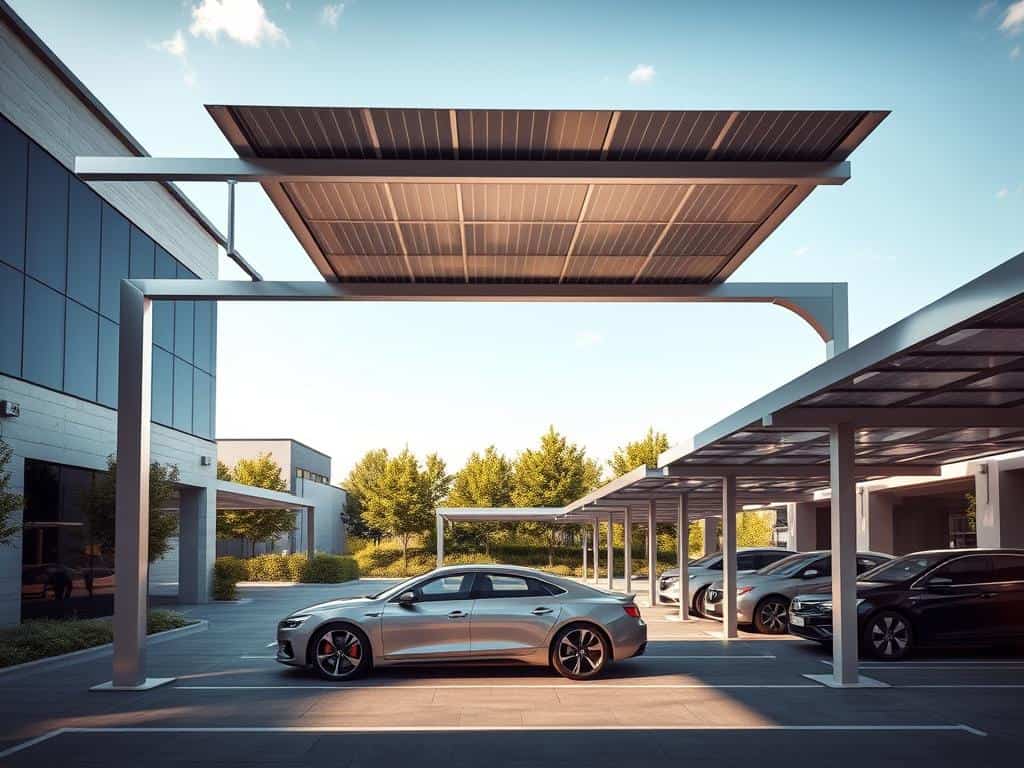 Maßgeschneiderte Solar-Carport-Lösungen Maßgeschneiderte Solar-Carport-Lösungen