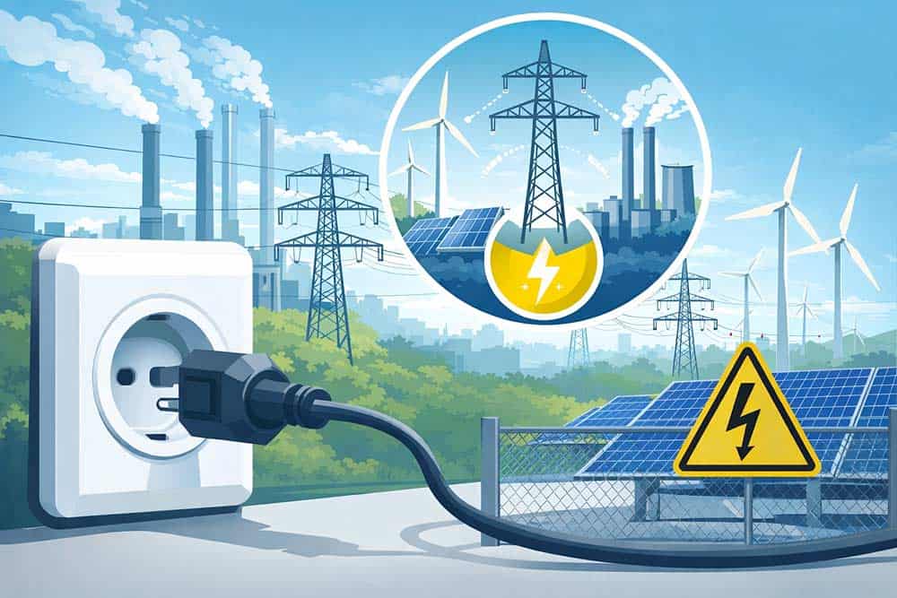 Stromerzeugung im &ouml;ffentlichen Netz